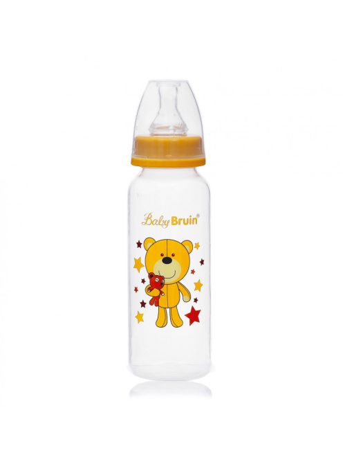 BabyBruin cumisüveg 240ml mustársárga