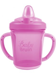 BabyBruin kupakos itatópohár 270 ml Pink