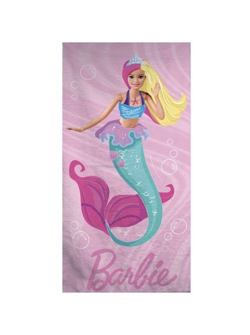 Barbie Mermaid fürdőlepedő, strand törölköző 70x137 cm (Fast Dry) Nr1