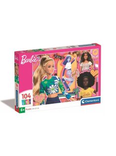 Barbie Skateboard 104 db-os puzzle Clementoni