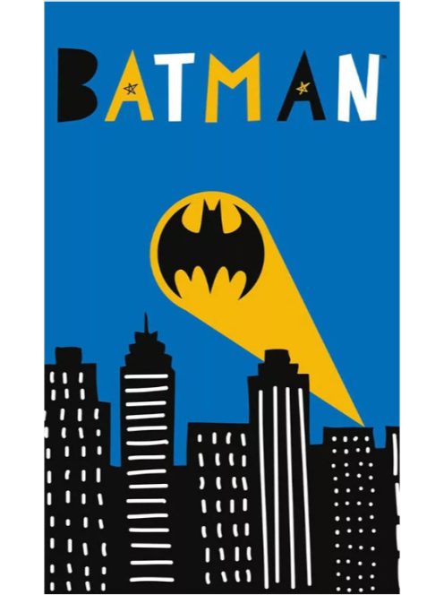 Batman Call Sign kéztörlő, arctörlő, törölköző 30x50 cm Nr1