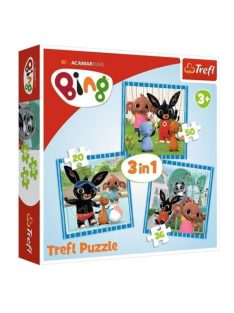 Bing nyuszi és barátai 3 az 1-ben puzzle - Trefl