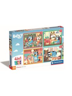 Bluey Play All Day 4 az 1-ben puzzle Clementoni