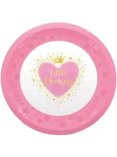   Disney Hercegnők Little Princess micro prémium műanyag lapostányér 21 cm