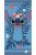 Disney Lilo és Stitch, A csillagkutya Wreath fürdőlepedő, strand törölköző 70x140 cm (Fast Dry) Nr1