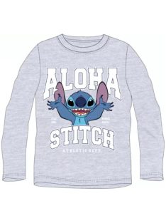   Disney Lilo és Stitch, A csillagkutya Athletic gyerek hosszú ujjú póló, felső 3 év, 4 év, 5 év, 6 év, 7 év, 8 év Nr2