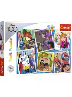 Disney meseszereplők puzzle 200 db-os - Trefl