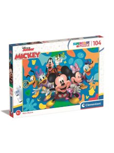 Disney Mickey Colorsplash 104 db-os puzzle Clementoni