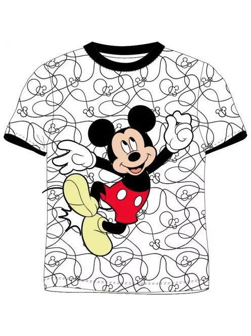 Disney Mickey gyerek rövid ujjú póló, felső 3 év, 4 év, 5 év, 6 év, 7 év, 8 év