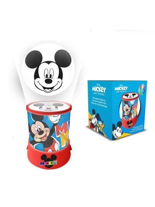 Disney Mickey Happy 2 az 1-ben kivetítő, lámpa, éjszakai fény