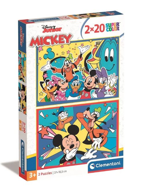 Disney Mickey Laughing 2x20 db-os puzzle 2x20 db-os puzzle Clementoni