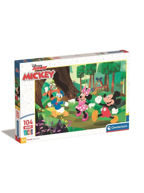 Disney Mickey Lush Forest 104 db-os maxi puzzle Clementoni