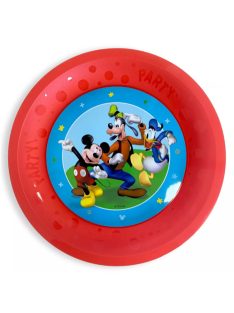   Disney Mickey Rock the House micro prémium műanyag lapostányér 21 cm