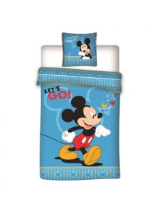   Disney Mickey Let's Go ágyneműhuzat 140×200 cm, 63×63 cm microfibre /microfiber