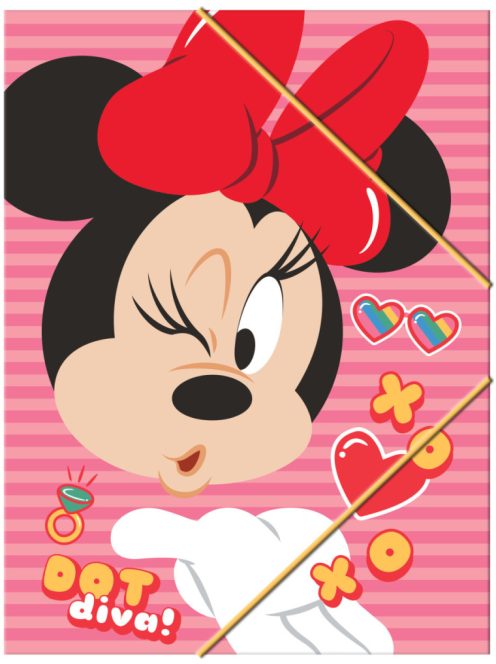 Disney Minnie Wink A/4 gumis mappa Nr2