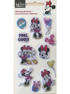 Disney Minnie csillogó pufi szivacs matrica szett Nr2