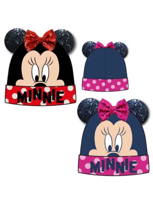 Disney Minnie Flitteres gyerek sapka 52-54 cm