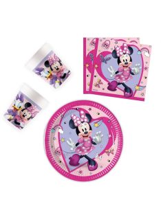   Disney Minnie Junior party szett 36 darabos, 20 cm-es tányérral