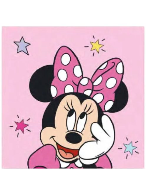 Disney Minnie Star kéztörlő, arctörlő, törölköző 30x30 cm Nr1