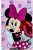 Disney Minnie Bonbon Hearts kéztörlő, arctörlő, törölköző 30x50 cm Nr1