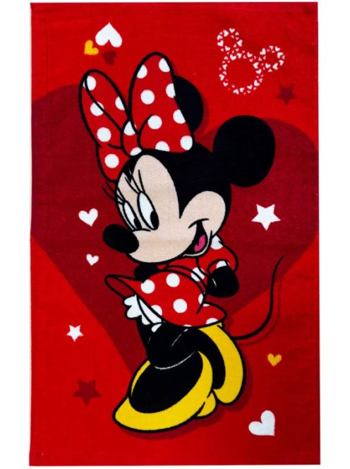 Disney Minnie Pretty in red kéztörlő, arctörlő, törölköző 30x50 cm Nr2