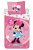 Disney Minnie ágyneműhuzat 140×200 cm, 70x90 cm microfibre /microfiber Nr8