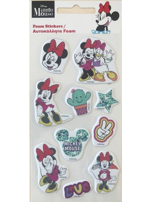 Disney Minnie pufi szivacs matrica szett Nr2