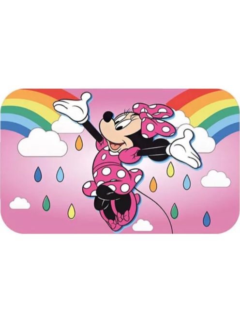 Disney Minnie Rainbow lábtörlő, fürdőszobai kilépő 40x70 cm