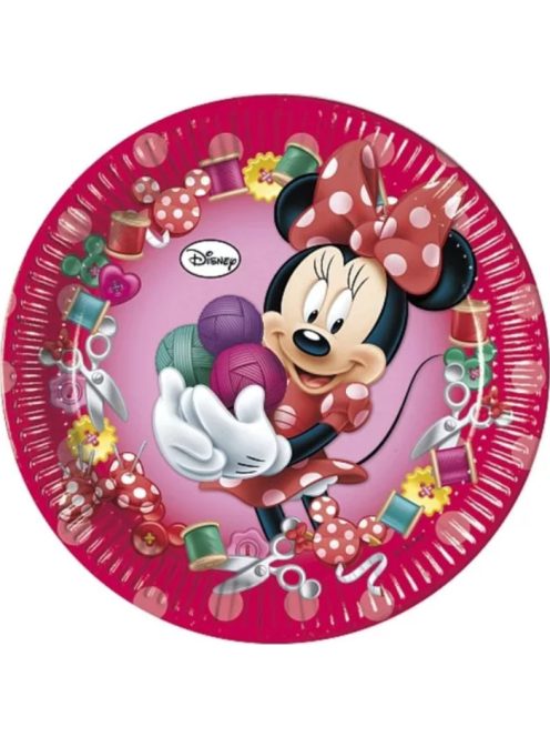 Disney Minnie Sweet papírtányér 8 DARABOS, 23 cm Nr1