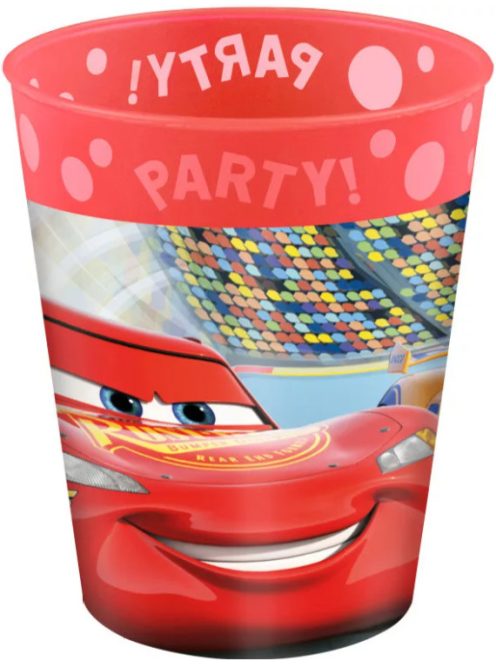 Disney Verdák Top Racers micro prémium műanyag pohár 250 ml