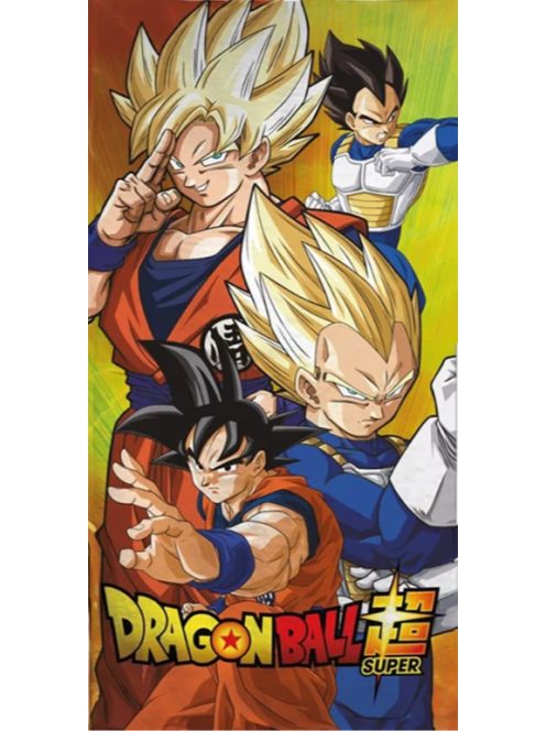 Dragon Ball SSJ1 fürdőlepedő, strandtörölköző 70x140 cm Nr4