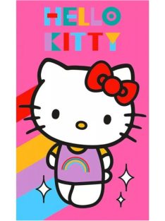   Hello Kitty Rainbow kéztörlő, arctörlő, törölköző 30x50 cm Nr1