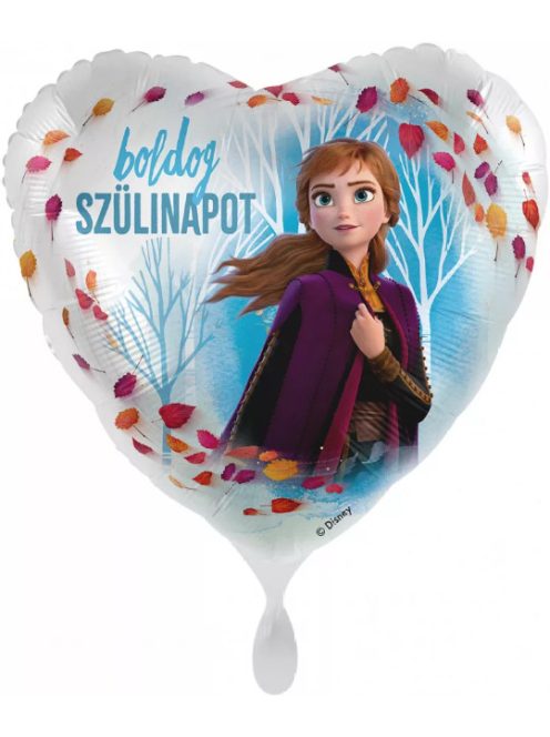 Disney Frozen, Jégvarázs Anna Boldog Születésnapot fólia lufi 43 cm