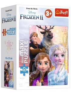   Disney Jégvarázs minimaxi Puzzle 20 db-os Anna és Elsa Trefl