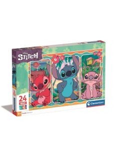   Disney Lilo és Stitch, A csillagkutya Evile 24 db-os maxi puzzle Clementoni