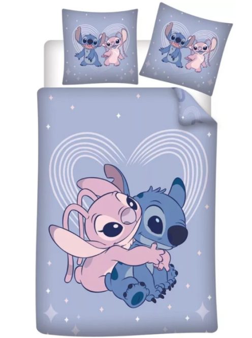 Disney Lilo és Stitch, A csillagkutya Love ágyneműhuzat 140×200cm, 70×90 cm Nr1