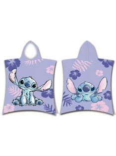   Disney Lilo és Stitch, A csillagkutya strandtörölköző poncsó 50x115 cm Nr1