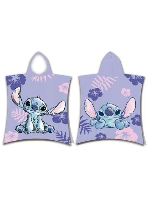 Disney Lilo és Stitch, A csillagkutya strandtörölköző poncsó 50x115 cm Nr1