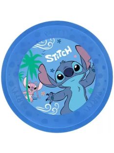   Disney Lilo és Stitch, A csillagkutya Angel micro prémium műanyag lapostányér 21 cm