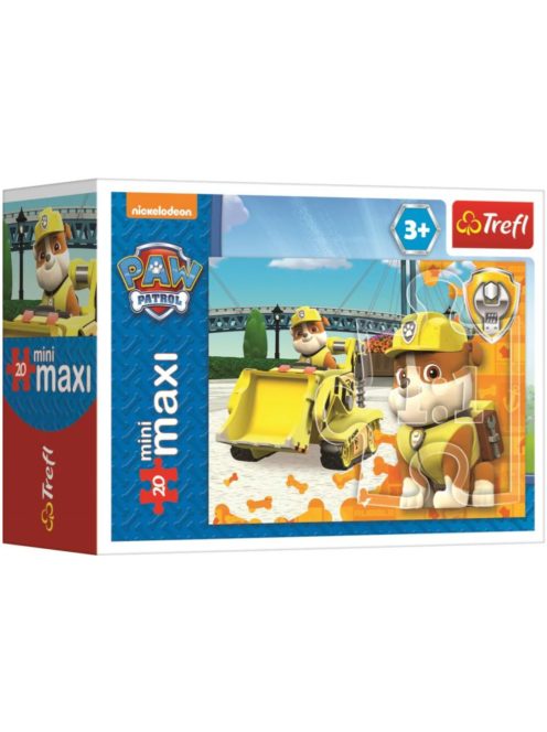 Mancs Őrjárat minimaxi Puzzle 20 db-os Rubble Trefl