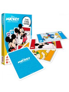   Disney Mickey Fekete Péter és memória kártyajáték - Cartamundi