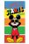 Disney Mickey Starts fürdőlepedő, strand törölköző 70x137 cm (Fast Dry)