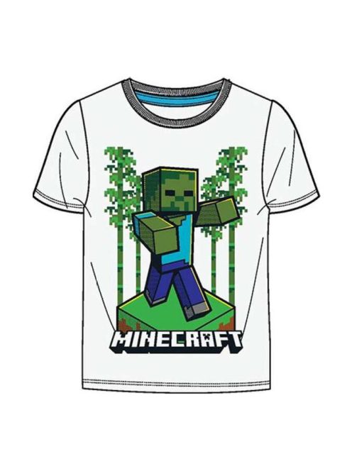 Minecraft gyerek rövid ujjú póló, felső 6 év, 8 év, 9 év, 10 év, 12 év Nr3