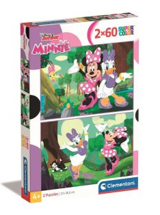   Disney Minnie Cuckoo-Loca and Figaro 2x60 db-os puzzle Clementoni