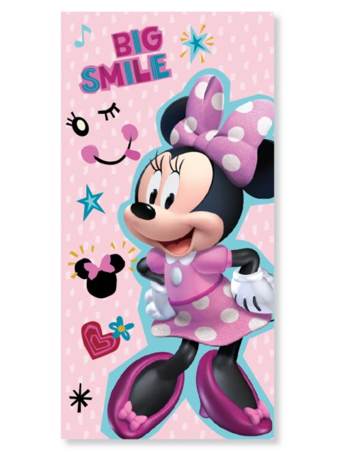 Disney Minnie Smile fürdőlepedő, strand törölköző 70x137 cm (Fast Dry)