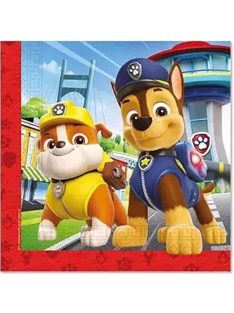   Paw Patrol Rescue Heroes, Mancs Őrjárat szalvéta 20 DARABOS, 33x33 cm Nr1