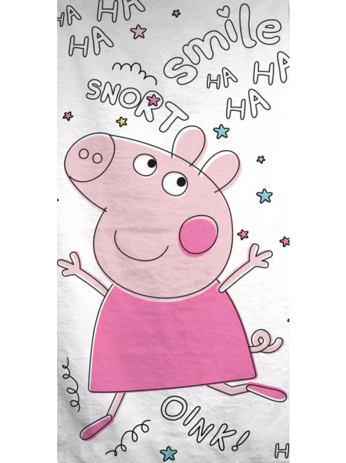 Peppa malac fürdőlepedő, strandtörölköző 70x140 cm Nr1