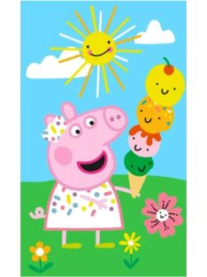   Peppa malac Summer Time kéztörlő, arctörlő, törölköző 30x50 cm Nr3