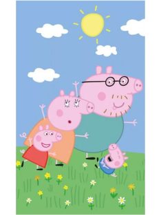   Peppa malac Family kéztörlő, arctörlő, törölköző 30x50 cm Nr4