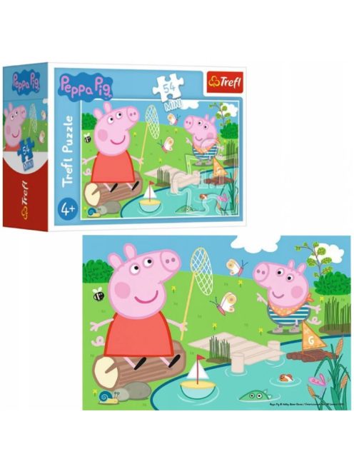 Peppa malac mini Puzzle 54 db-os Trefl Nr1